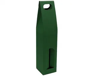 Weinkiste 1 Flasche grün